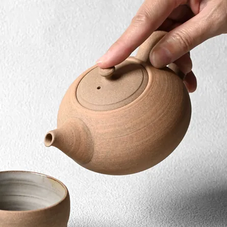 Uchiyama Yakishime Tea Set