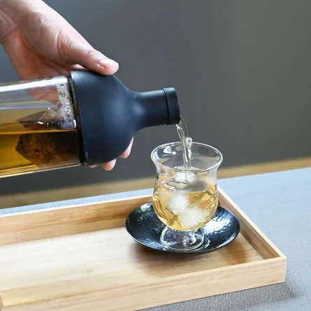 HARIO black mizudashi tea maker