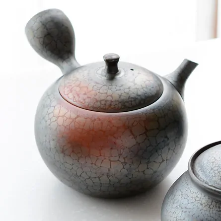 昭龍 窯変天目丸型急須