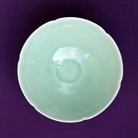 Celadon Chawan Seiji Bakohan utsushi