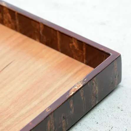 Cherry Bark Square Tray Sakura