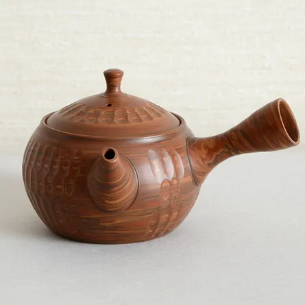 Shunzan Nerikomi Hiramaru Kyusu