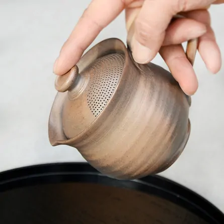 Shiko Double Strainer Pot