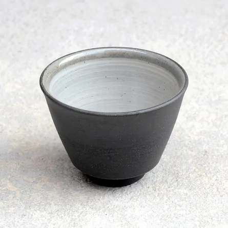 甚秋焼き締め湯呑