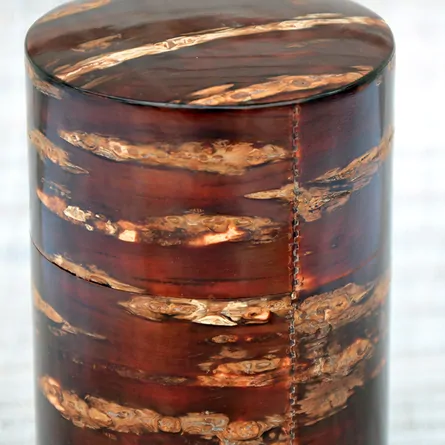 Cherry Bark Tea Caddy Muji Medium