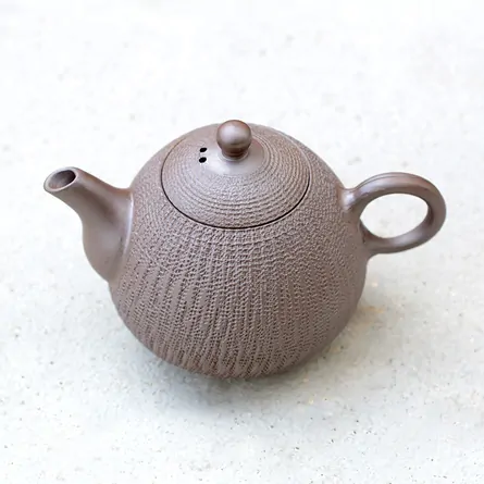 正規 茄子型後手ビリ急須