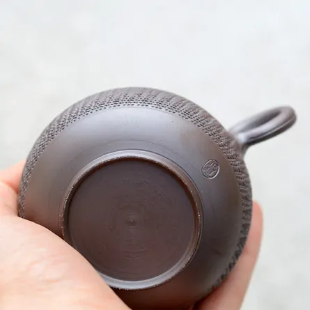 正規 茄子型後手ビリ急須