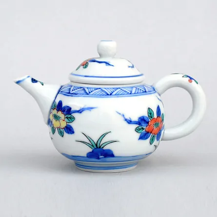 Shōami Iroe Kachō Ushirode Kyusu