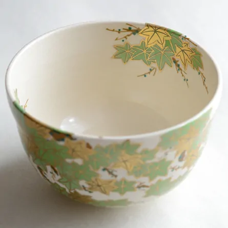 茶碗　仁清　青楓