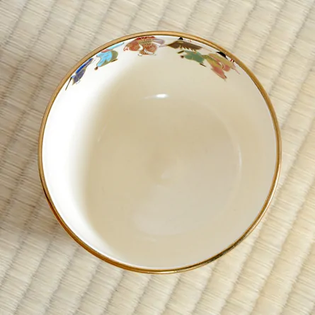 Chawan Kinji Rinpa utsushi Genrokumaizu
