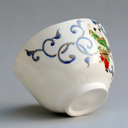 Ninsei Karako Karakusa Chawan