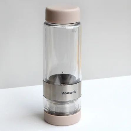 TWISTEA Tea Infuser Tumbler Brown
