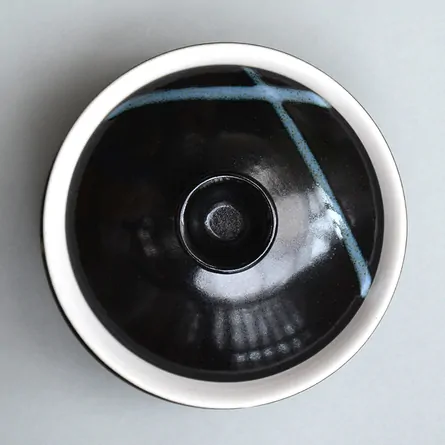 White Stripe Black Gaiwan