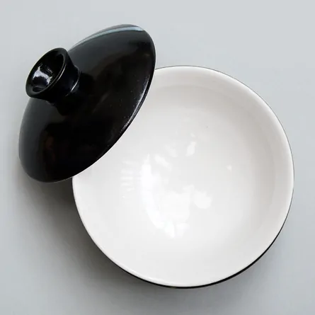 White Stripe Black Gaiwan
