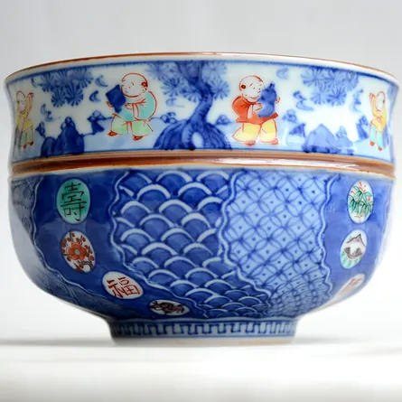 Shōami Iroe Shonzui Karako Chawan