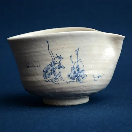 鳥獣人物戯画片口