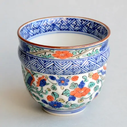 Shōami Iroe Hōō Small Yunomi 