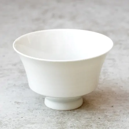 白磁　湯呑