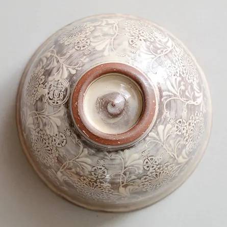 Murasaki Mishima Komogainari Chawan