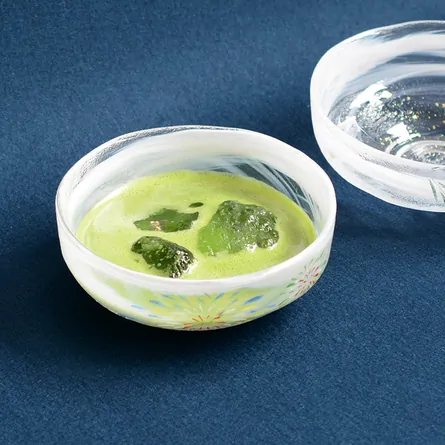 Glass Badarai Chawan Hanabi 