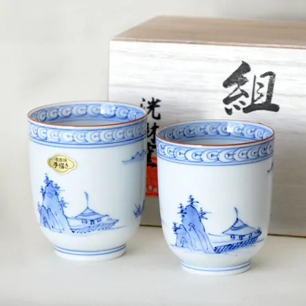 Kyoe Sansui Kumi Yunomi Set