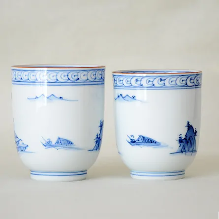 Kyoe Sansui Kumi Yunomi Set