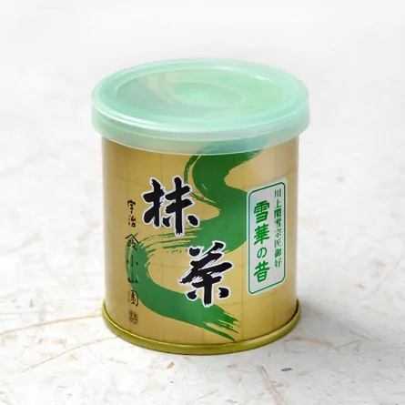 抹茶 雪華の昔 山政小山園 江戸千家 - Sazen Tea