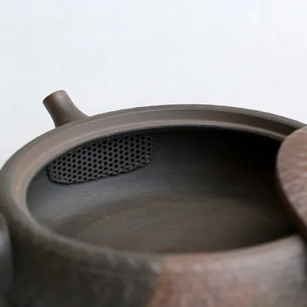 玉光 火窯変極平ビリ急須