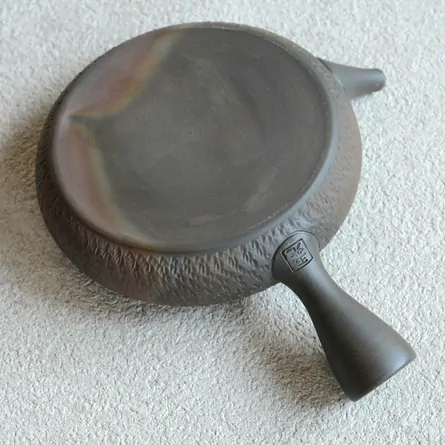 玉光 火窯変極平ビリ急須