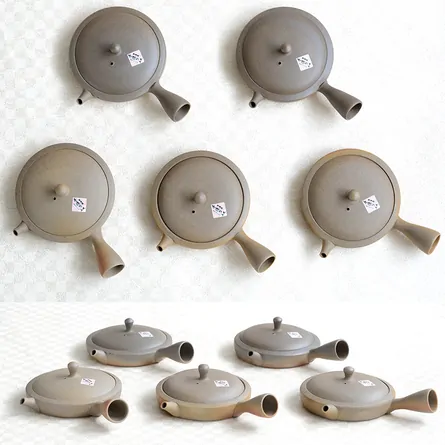 Gyokko Yakishime Gokuhira Yōhen Kyusu