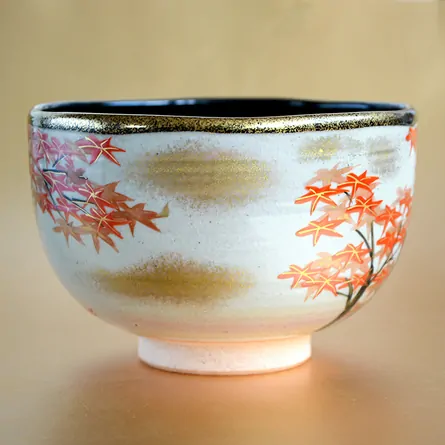 Chawan Kenzan Kiyomizudera Momiji 