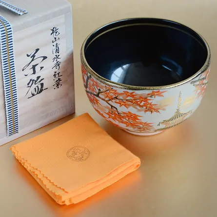 Chawan Kenzan Kiyomizudera Momiji 