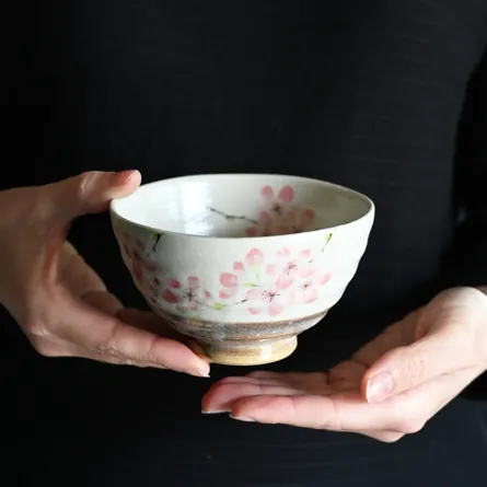 豊窯 利休茶碗 桜
