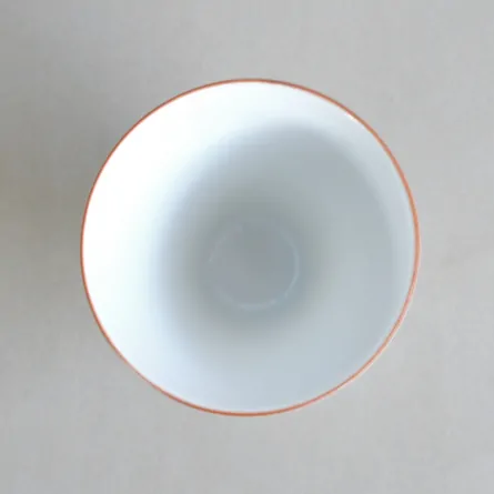 白磁反型湯呑 小