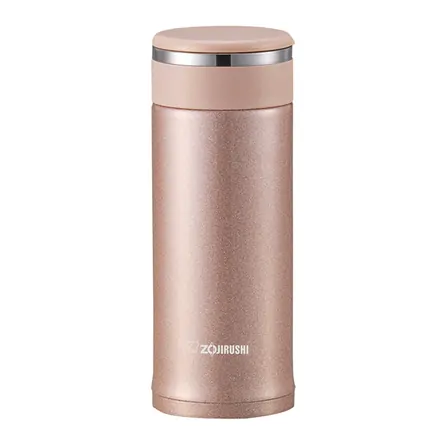 ZOJIRUSHI Stainless Mug with Tea Leaf Filter