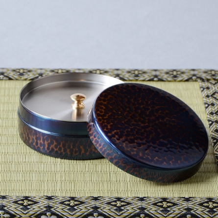 Blue Copper Caddy Small