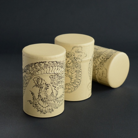 Rinpa Dragon Tea Caddy
