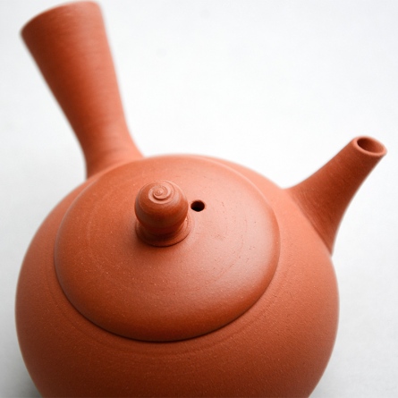 甚秋朱泥小急須 急須 横手急須 - Sazen Tea