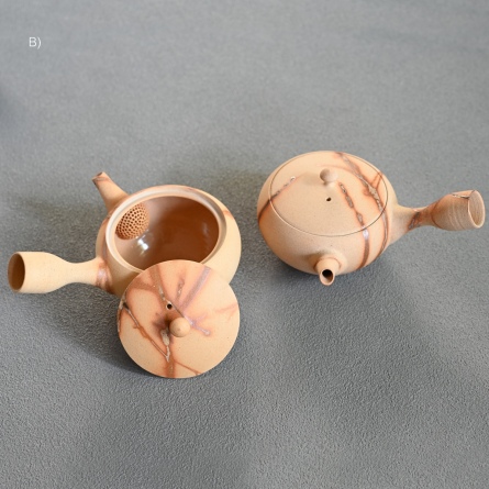 太仙火襷平形急須