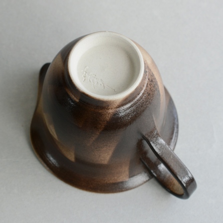 市松湯冷し　茶色