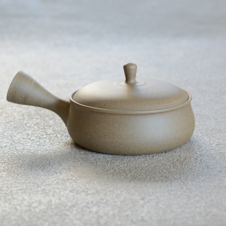 Kōshi Yakishime Hirafukurogata Kyusu Small