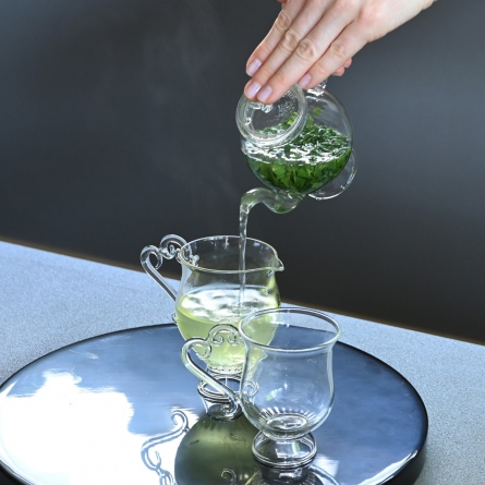 瑠璃美人公道杯