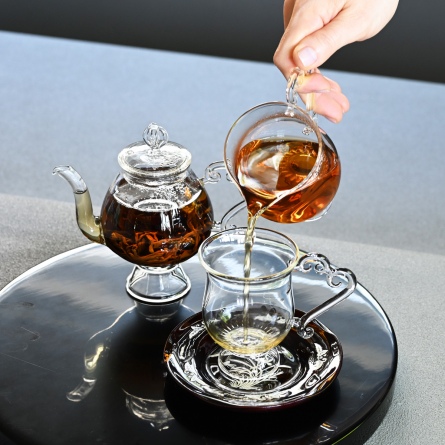 瑠璃美人公道杯
