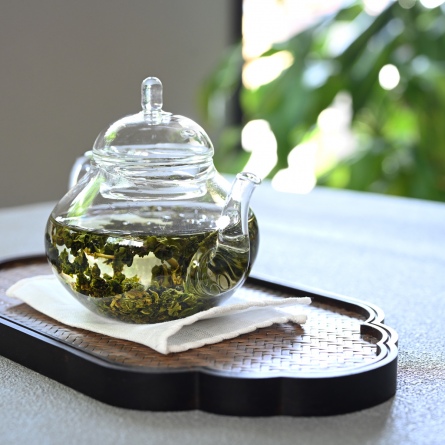 瑠璃茶壷
