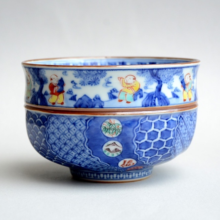 Shōami Iroe Shonzui Karako Chawan