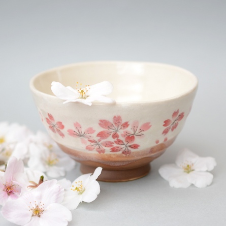 豊窯 利休茶碗 桜