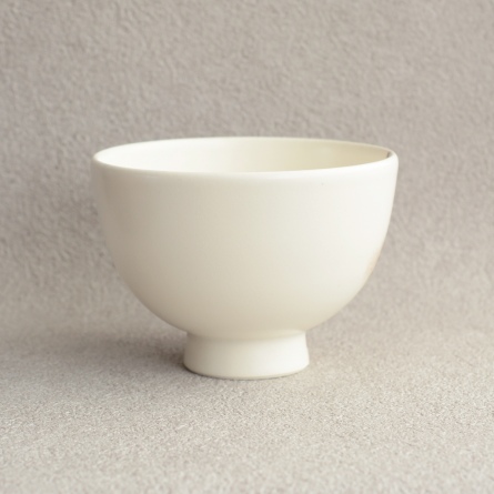 茶碗白釉桜