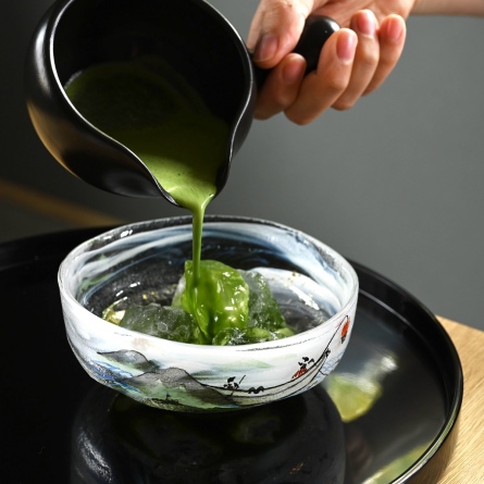 Glass Badarai Chawan Ukai Fūkei