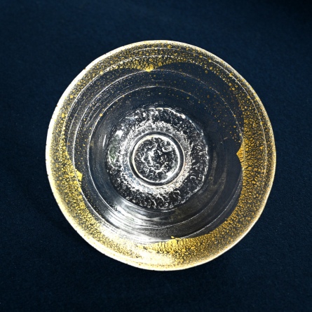 Glass Hira Chawan Aurora