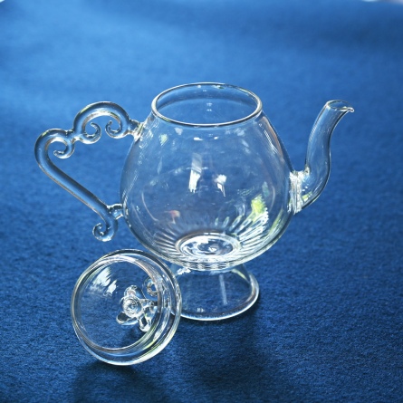 瑠璃美人茶壺